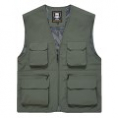 야외 멀티 포켓 메쉬 안감 작업 조끼