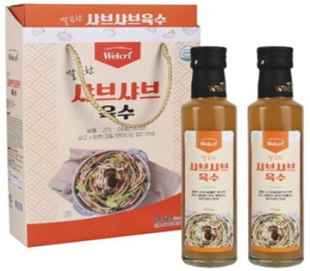 선물세트 샤브샤브육수 250ml*2p 유리 #3