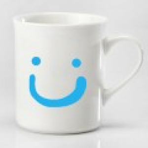 1도 전사인쇄 머그 - 모모 유광 화이트