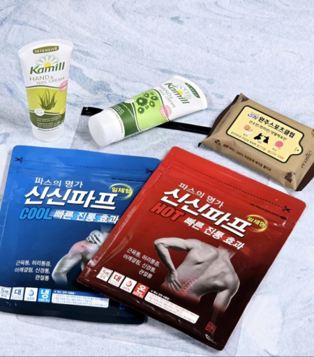 신신파프 5매 1팩+독일 카밀 핸드크림 로션 100ml 1개+생분해 물티슈10매 #4