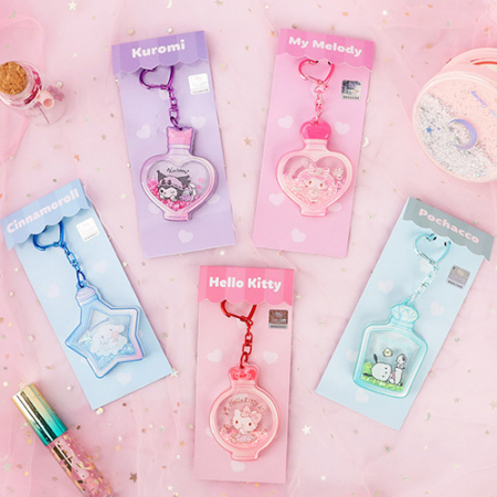 산리오 글리터 키링 #4