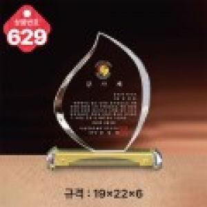 크리스탈 상패 629
