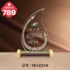 크리스탈 상패 789