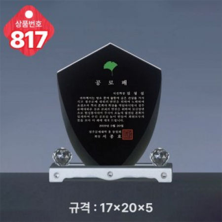 크리스탈 상패 817 #2