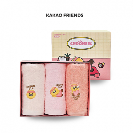 춘식이 코마사 40수 타월 3P세트 #3