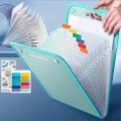 TH194 A4 휴대용 수직 13칸 정리 가방