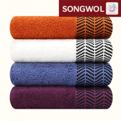 [송월타올] 호텔컬렉션 어로우40 150g 코마사 수건 30수 타월