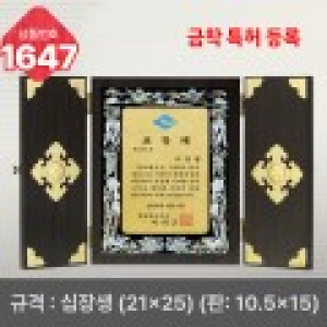 일반 상패 1647