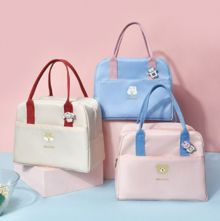 귀여운 캐릭터 보냉가방 쿨러백 보온백 보온보냉 백 쿨러백 여행용 피크닉 등산 소풍 캠핑 #3