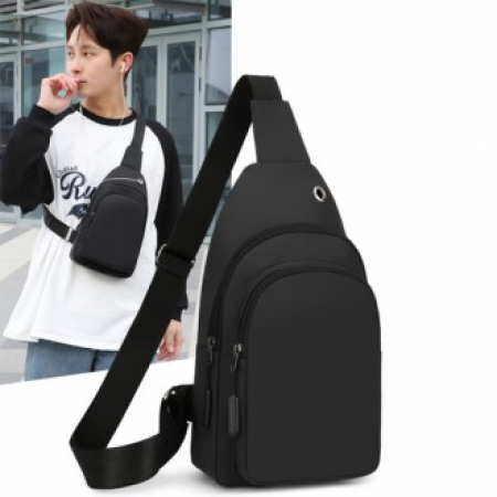 심플한 디자인 다중 포켓 크로스백 슬링백 #2