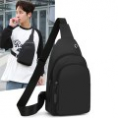 심플한 디자인 다중 포켓 크로스백 슬링백