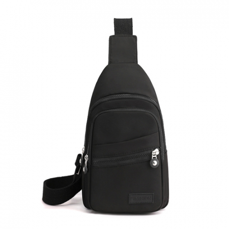 원형 지퍼 크로스백 슬링백 #3