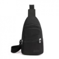 원형 지퍼 크로스백 슬링백