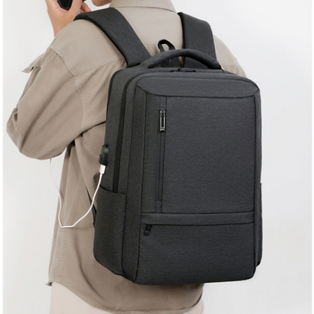 옥스포드 방수 싱글레이어 대용량 사무용 백팩 #3