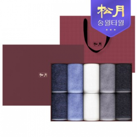 송월 솔리드 혼방사무지 고급 선물세트 190g 10P #2