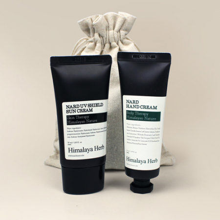 나드 NARD + UV 쉴드 썬크림 + 핸드크림 + 에코 스트링파우치 #3