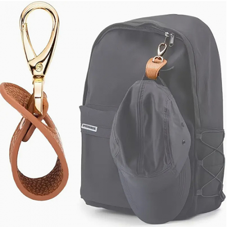 459 우아한 PU 가죽 금속 핸드백 행거 #3