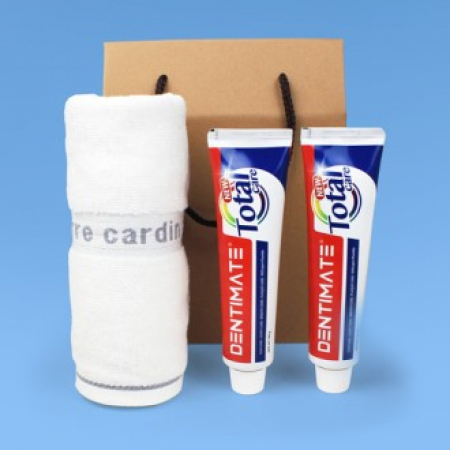 피에르가르뎅 프린스 세면타올 120g + 크리오 덴티메이트 뉴 토탈케어 150g + 끈케이스 #2