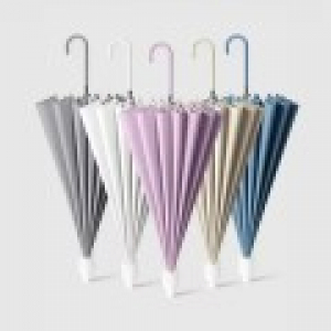 433 파스텔 캡커버 자동 장우산