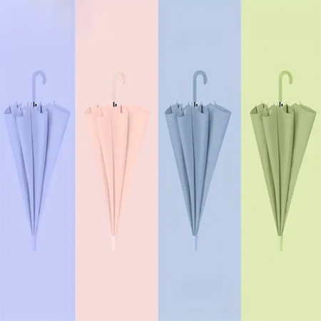 229 모던 프로스티드 롱 핸들 8리브 우산 #3