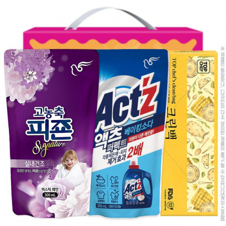 피죤 섬유유연제 액츠 크린백(3종) #3