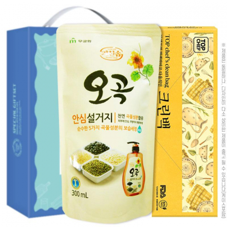 무궁화 오곡안심설거지 세제 크린백(2종) #4