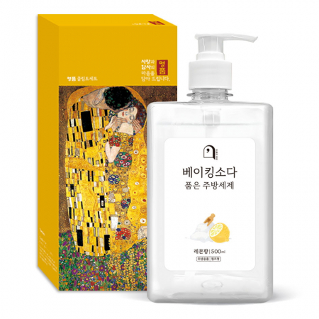 오늘의 쉼표 베이킹소다 품은 레몬세트4호, 베이킹소다 품은 주방세제 펌프500ml #2