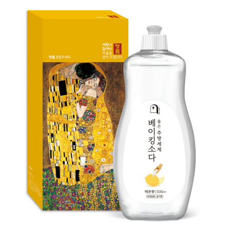 오늘의 쉼표 베이킹소다 품은 레몬세트3호, 베이킹소다 품은 주방세제용기500ml, 1P #3