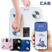 작은이미지: 카스 CAS 와이드 컬러 디스플레이 블루투스 체지방  인바디 스마트 체중계  BFA-S10(한글지원) #4