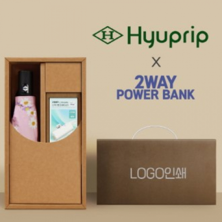 협립3단암막6K플라워즈2 미니완전자동양우산+배터리-세트 #2