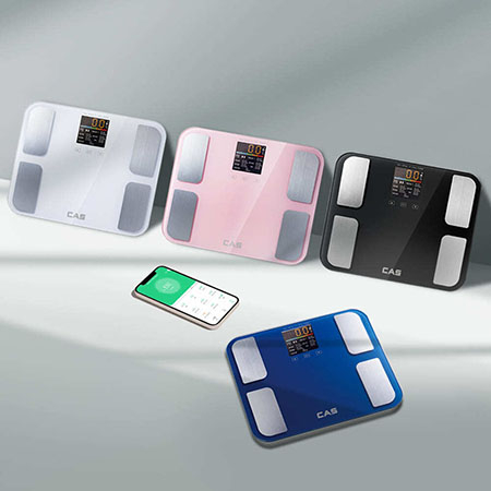 카스 CAS 와이드 컬러 디스플레이 블루투스 체지방  인바디 스마트 체중계  BFA-S8(한글지원) #3