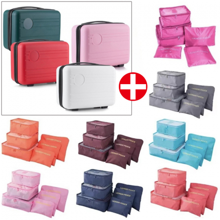 레디백 캐리어 가방+ 여행용6종 파우치 여행용가방 #3