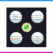 캘러웨이 크롬소프트 360 트리플트랙 4구 볼마커세트 3pc 캘러웨이 크롬소프트 트리플트랙 4구 볼마커 세트 캘러웨이 골프공 4구세트