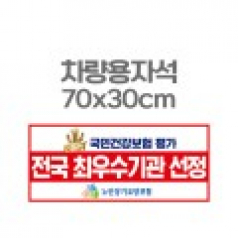차량용자석 광고 홍보 자석스티커 70x30