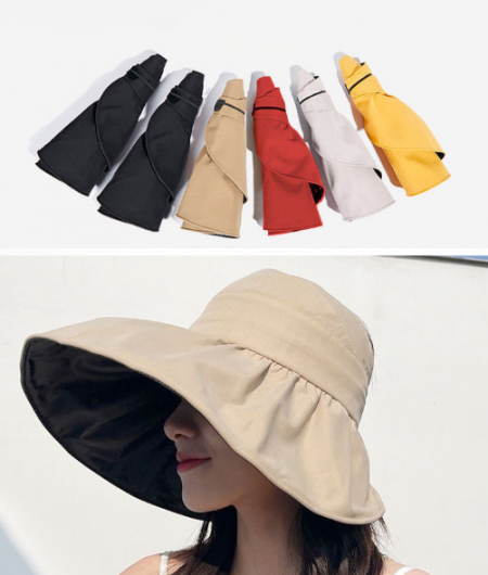 돌돌이 썬캡 야외활동 모자 #3