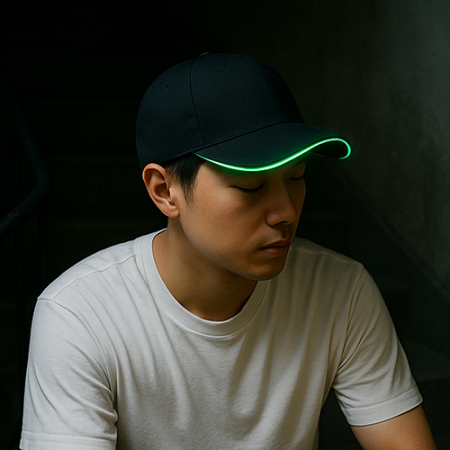 볼캡 축제 홍보 행사 LED 모자 #7