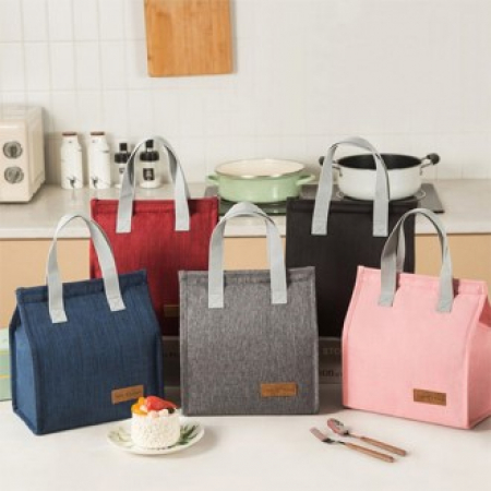 심플 캠핑 런치 도시락 보온 보냉가방 Y2532 #2