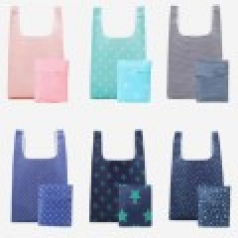 접이식 휴대용 장바구니 에코백 가방 포켓 시장바구니