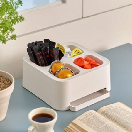 뉴트럴 컬러 다용도 커피트레이 다과 정리함 #2