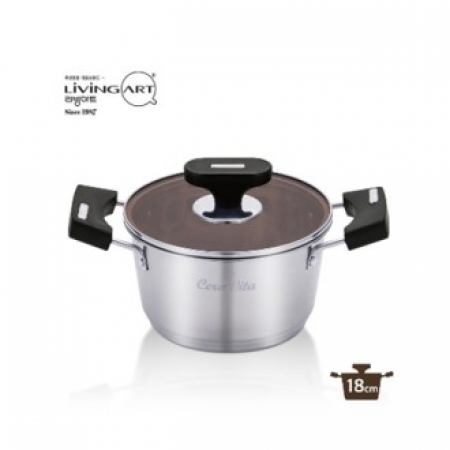 세라비타 인덕션 스텐 양수냄비 18cm #2