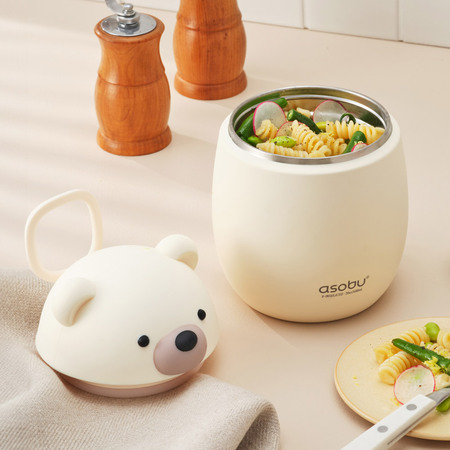 아소부 스텐 진공 베스티 푸드 컨테이너 600ml #4