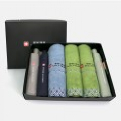 스위스밀리터리 친환경 3단완전자동 세이프티+3단수동 우산 2P+160g타올 3P 세트 소형