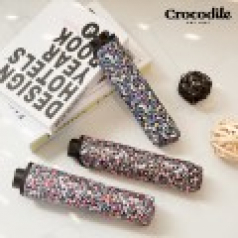 크로커다일 3단 슬림 블라썸 암막 우양산