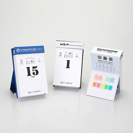 종교용품 일력달력메모지 스프링 탁상형 #4