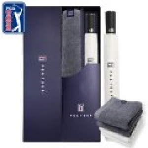 PGA 2단자동 암막 우양산 + 260g코마사타올세트