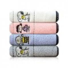 송월타올 스누피 프렌즈 140g 세면타올