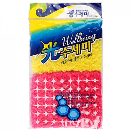 웰빙 광수세미2P 비닐포장, 요술수세미 주방수세미 // 국산 #3