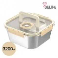 디라이프 셰프앤락 밀폐 용기 3200ml