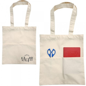 뉴드림 바깥주머니 에코백 옥스포드 소형