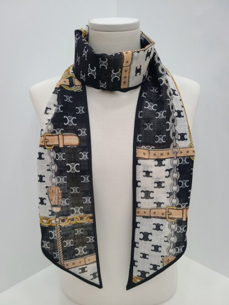 린넨 쌜리버클 타이 스카프 #3